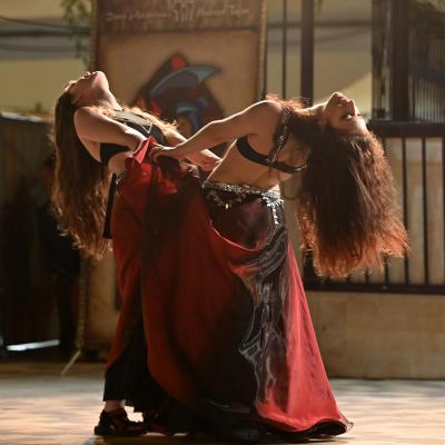 Fotografía de Harika y séquito en Fiestas de Huetor-Tájar - 