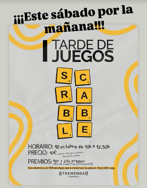Scrabble en La Tremenda